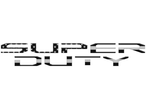 2023-2025 Ford Super Duty Hood Letter Inserts - Official Licensed Product - Picture 14 of 35