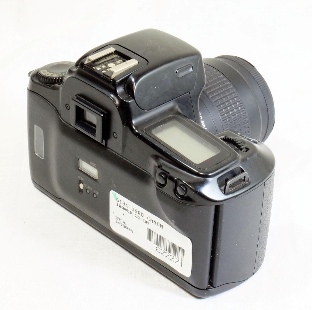 Canon EOS 1000 QD, 35mm SLR + 35-80mm III Zoom Lens - MUST