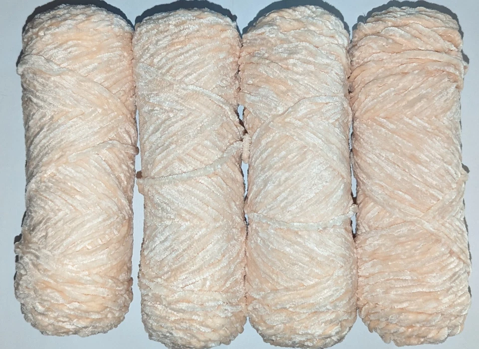 Soft Chenille Yarn For Knitting/Crocheting DIY Multiple Colors 100g per Skein - Image 2 of 4