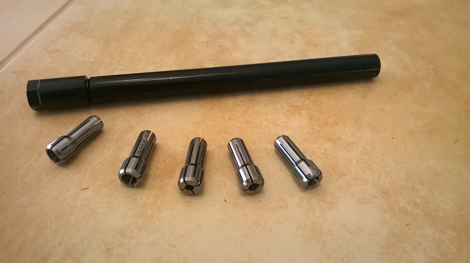 Small Valve Chuck ADAPTER .125" to .250" valve grinding sioux kwik way