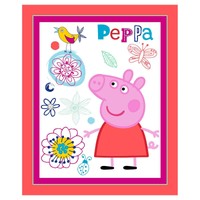 Peppa Pig Panel Fabric Peppa Pig Panel Fabric