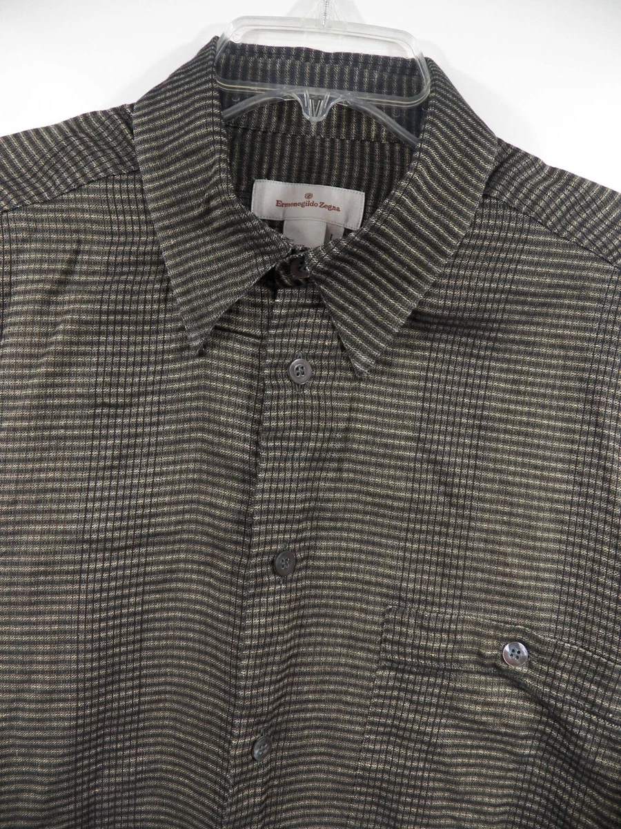 Zegna chest-pockets linen shirt - Blue