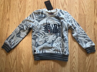 Catimini boys fleece sweatshirt 5Y - NWT