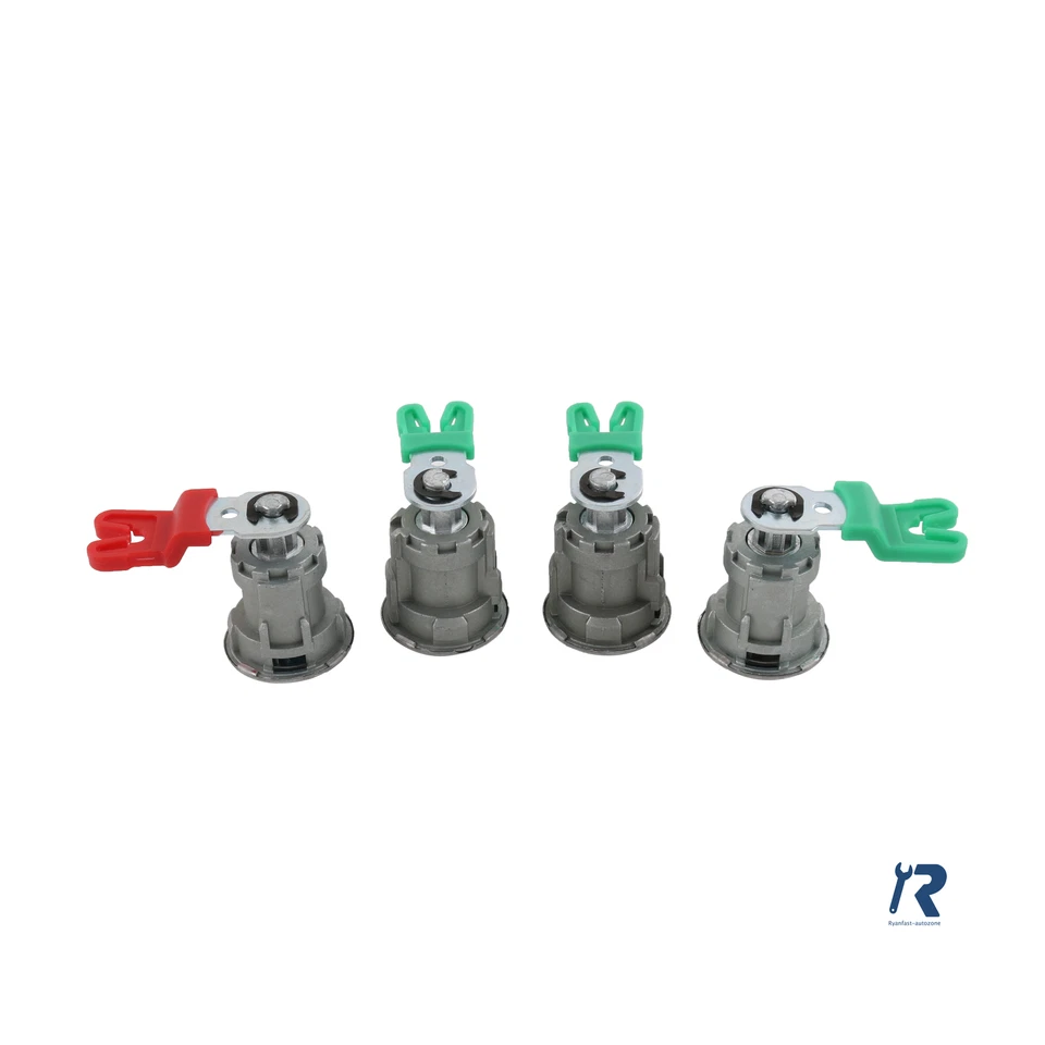 Cilindro de ignição e conjunto de trava de 4 portas para 1997-2020 Ford Econoline Van 703369 - Imagem 4 de 4