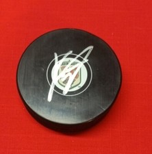 Kirill Kaprizov Wild NHL Hockey Autographed Signed 20th Anniversary Puck BECKETT
