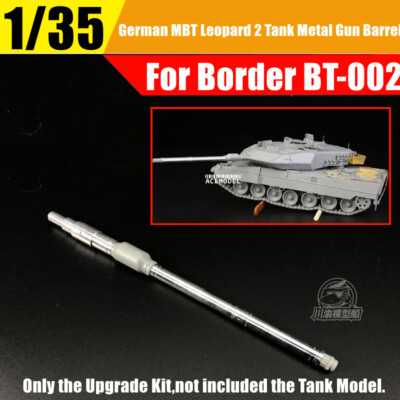 1/35 German MBT Leopard 2 Tank Metal Gun Barrel Upgrade Part for Border BT-002