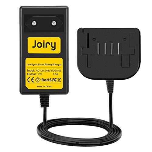 Joiry 18V Caricabatterie per Black & Decker LBX20 18V Lithium (q0U)