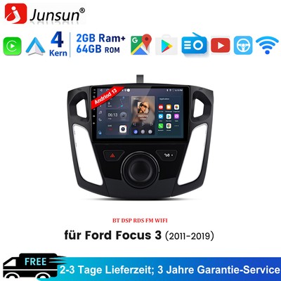 Für Ford Focus 2011-2019 MK3 Android 13 Autoradio GPS Navi DSP WIFI FM Carplay