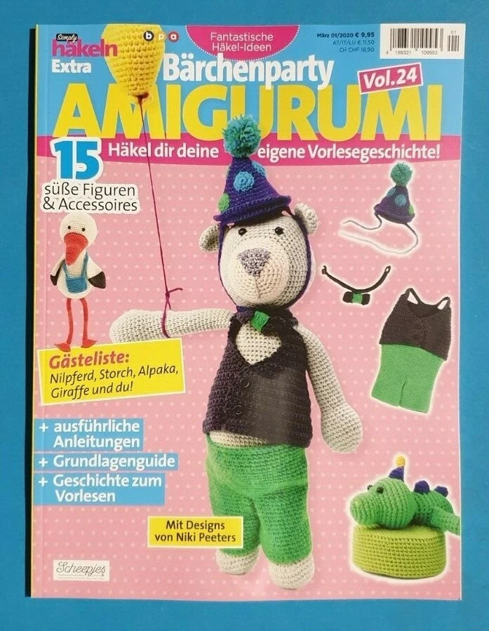 simply kreativ Häkeln Extra März 01/2020 Bärenparty Amigurumi Vol.24  ungelesen  - Bild 1 von 1