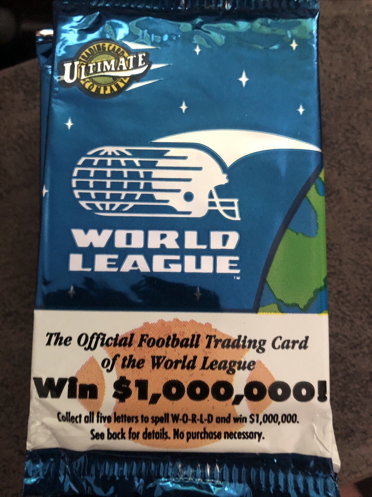 1992 World League Football Cards Factory Sealed Pack eBay