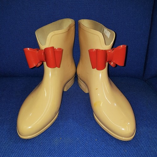 Melissa Nude Boots Wellingtons Shoes 