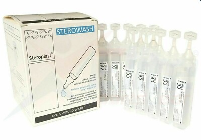 Sterowash Sterile Eye Wash Pods - 20ml Nachfüllpack Wundlösung - Menge wählbar