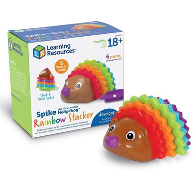 Rainbow Hedgehog Sorter Formenerkennungsset