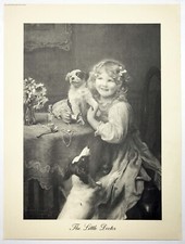 The Little Doctor, by John Elsley (1860-1952) reproduction print