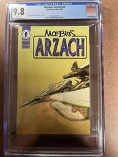 MOEBIUS ARZACH 1986 CGC 9.8 WHITE PAGES HIGHEST GRADED