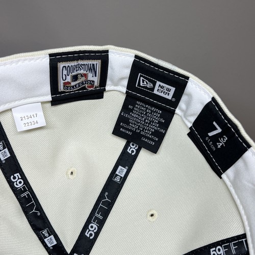New Era New York Yankees 59Fifty Cream Blue 1960 All Star Game Cap Hat Sz 7 3/4 - Picture 10 of 11