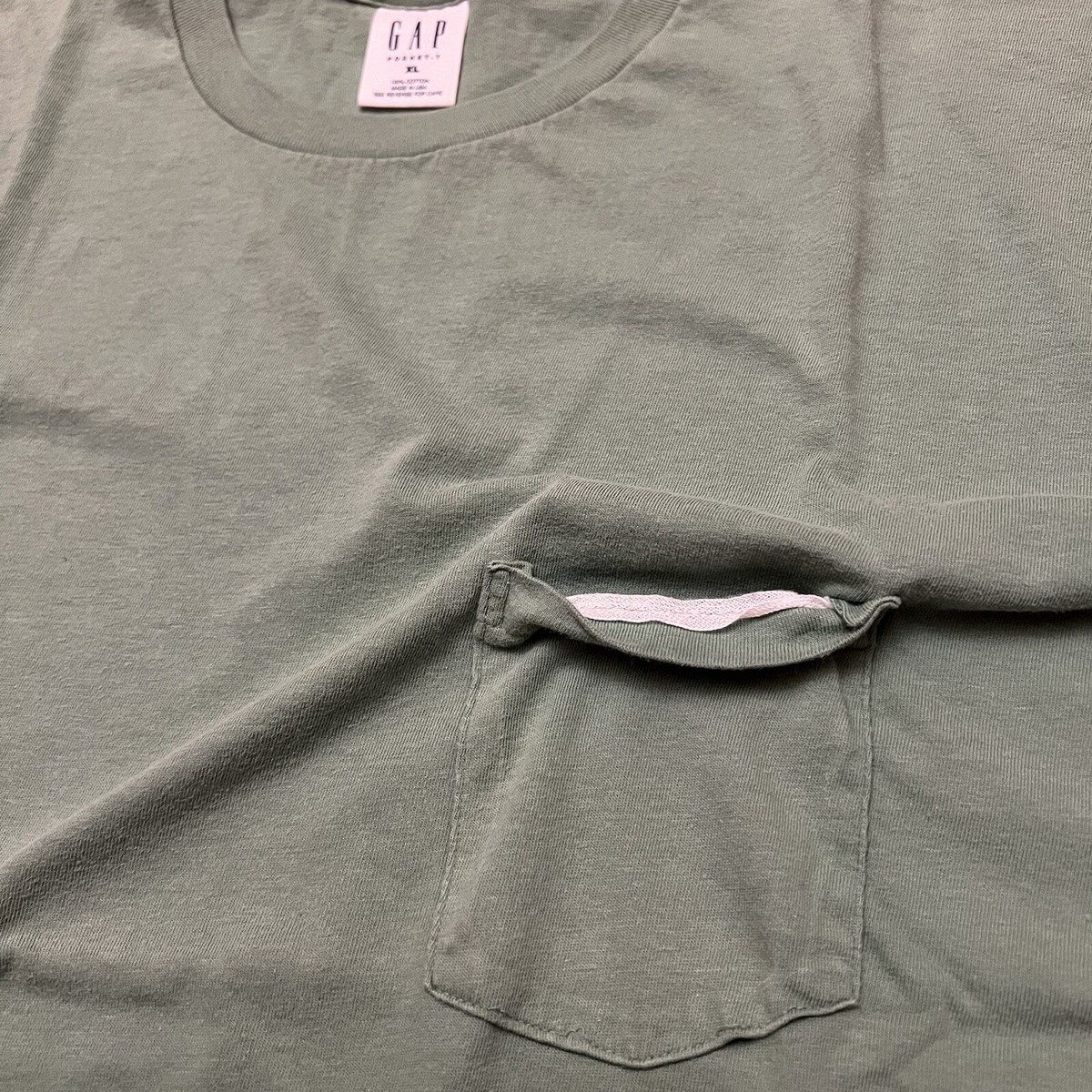 Vintage 90's GAP MADE IN USA SINGLE-STITCHED Selvedged