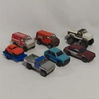 Vintage Tonka Tough Ones Lot Of 8 Pieces Pressed Steel Country Kitchen Police VW