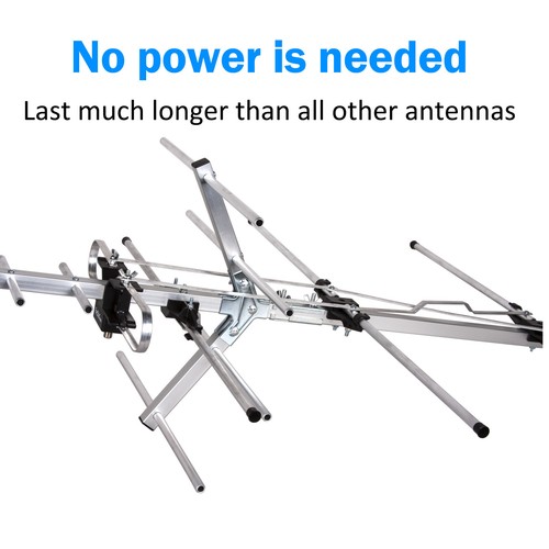 Long Range Yagi HDTV Antenna 300 Mile for Crisp 4K & 1080p OTA TV - Picture 4 of 24