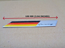 Rear Hood Germany Decal Fits Volkswagon Golf Beetle Passat New U.s. Shipping