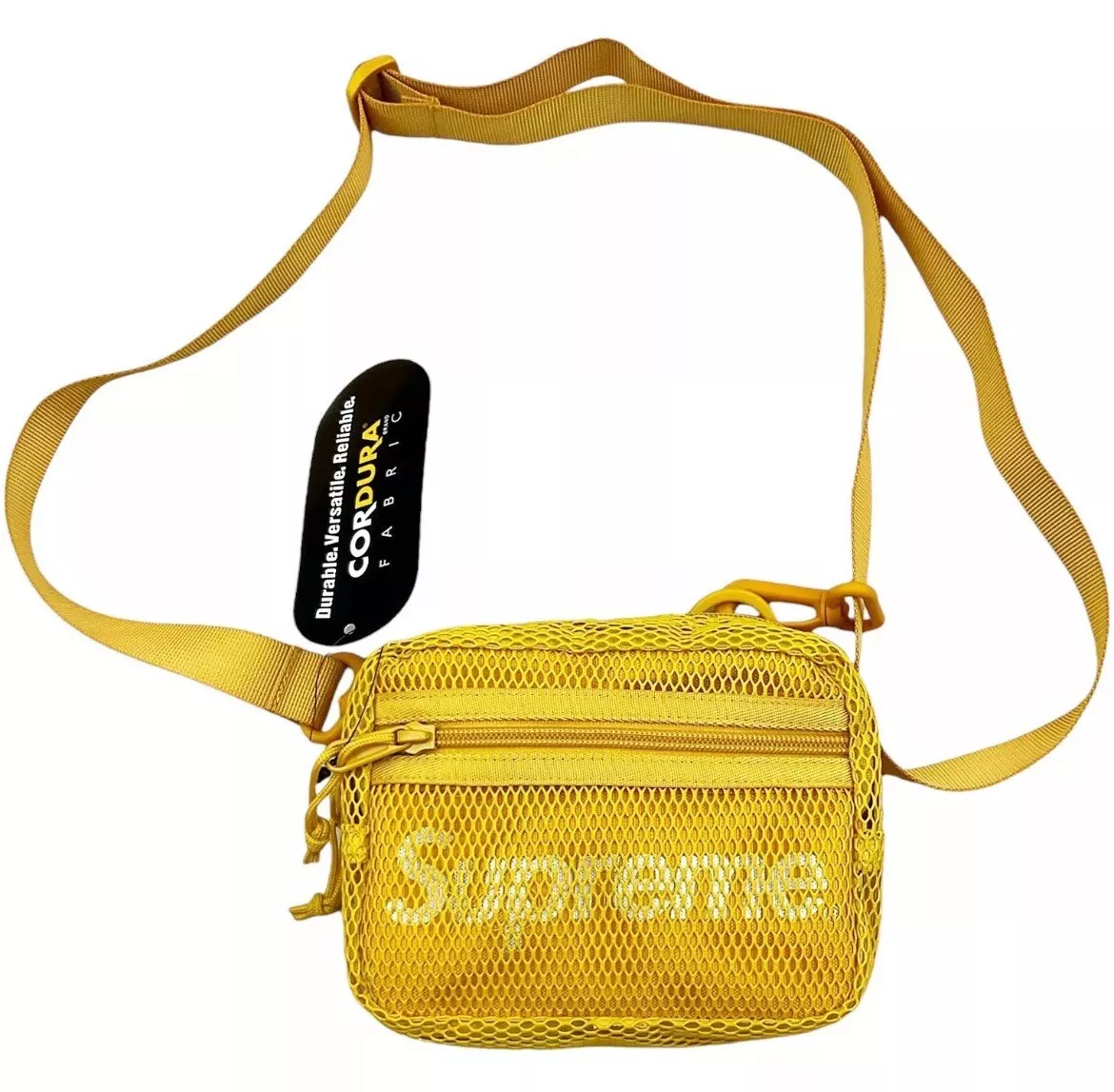Sac à bandoulière Supreme SS20 maille dorée