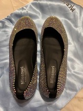 Missouri women crystal embellished ballerinas shoes size 38