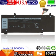 1F22N Battery for Dell Alienware M17 M15 R1 G7 7590 7790 G5 15 5590 JJPFK XRGXX