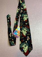 Neomax Peter Max Limited Edition 100% Silk Classic Men's Neck Tie VINTAGE 1987