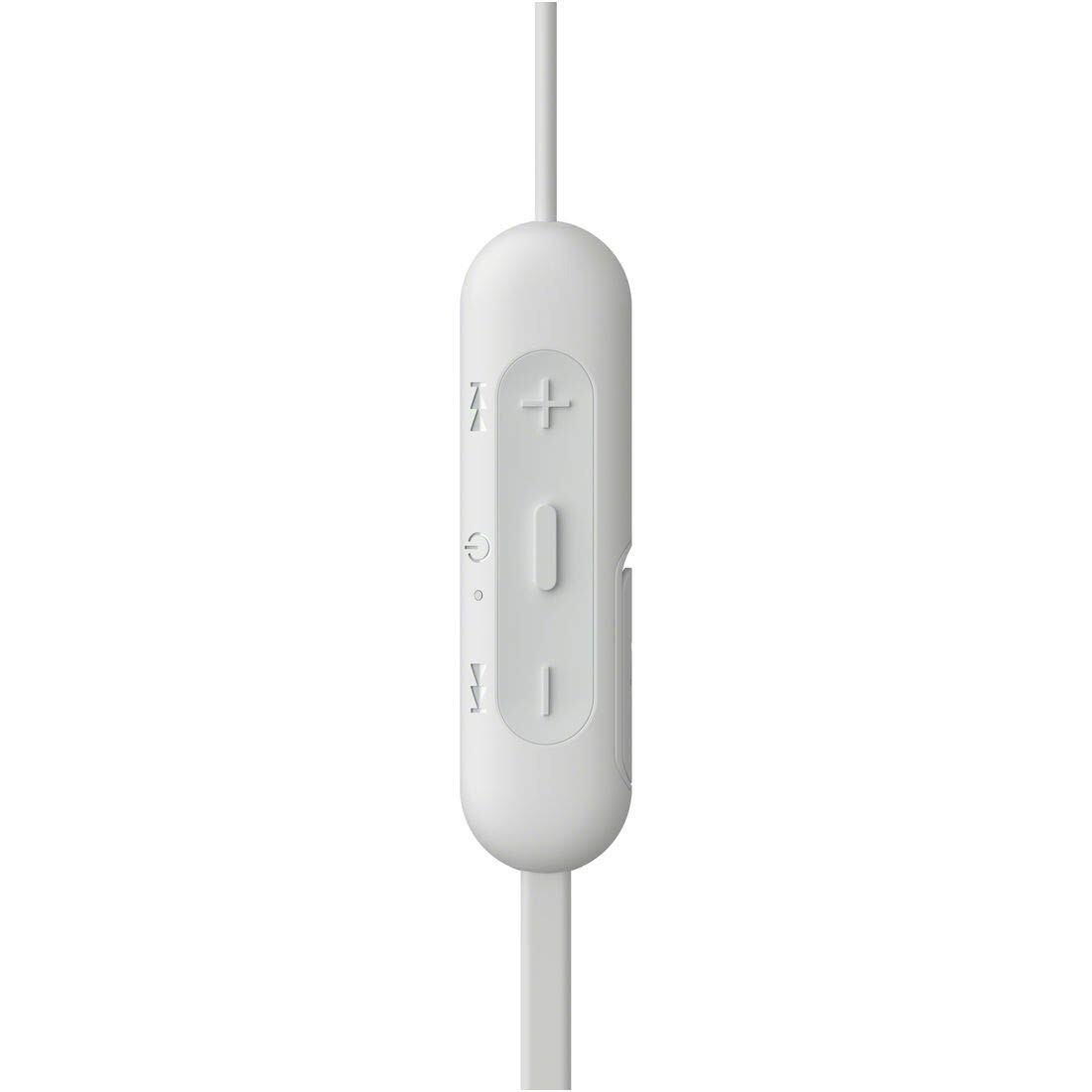 Sony WI-C200 Bluetooth Wireless In-Ear Headphone w/Mic White NEW
