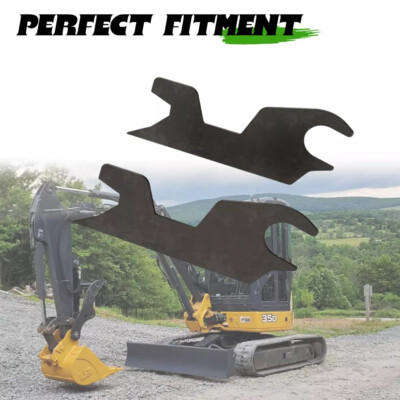 Quick Change Bucket Attachment Ears Fit For John Deere 27 C G ZTS 110 TLB