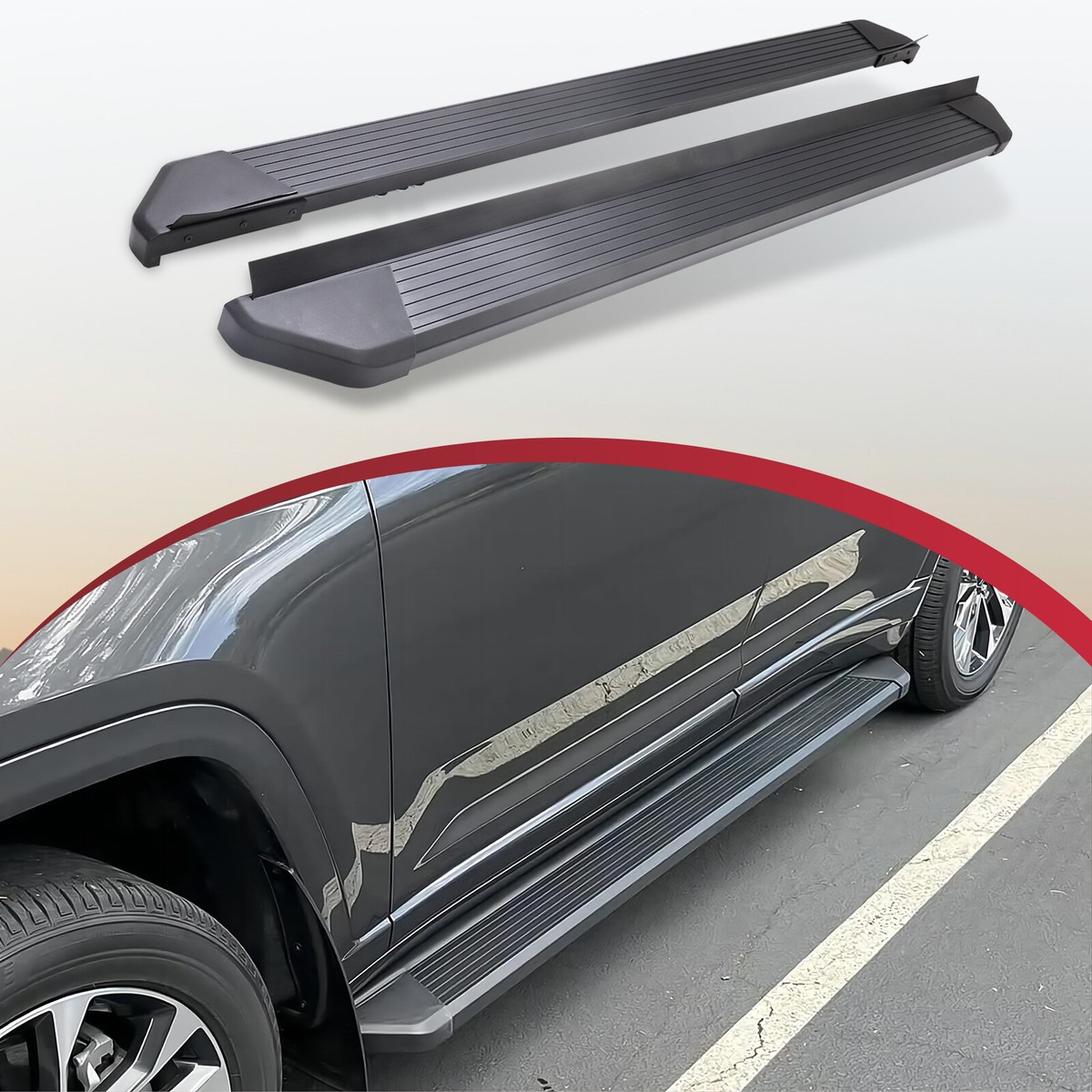 Running Board Fit for Jeep Grand Cherokee 2-Row 2022-2025 Side
