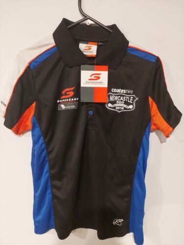  Newcastle 500 Supercars Ladies Womens Polo Shirt Size 12 -  Holden Ford - Picture 1 of 5
