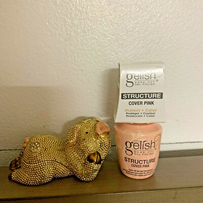 Harmony Gelish UV Gel Polish Structure Gel ''COVER PINK'' 0.5oz **BRAND NEW**