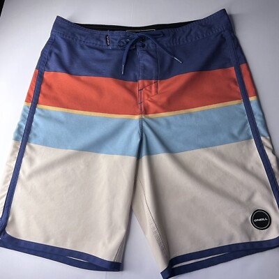 O'neill Board Shorts Men Sz 29 Surf Swim Trunks Multicolor