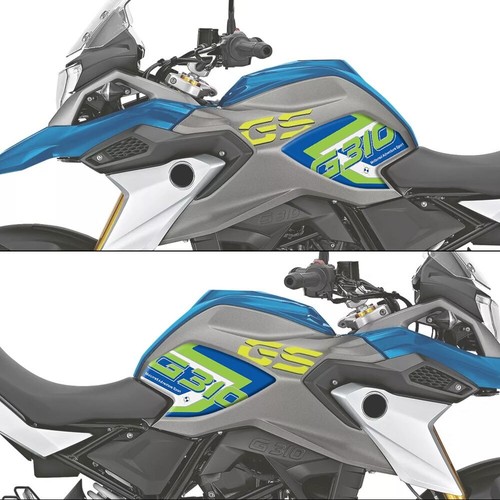 For 2018-2021 BMW G310GS Motorcycle Fuel Tank Side Pad Decal Sticker Protector - Picture 5 of 15