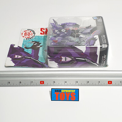 Transformers Robots in Disguise DECEPTICON FRACTURE Deluxe Warrior