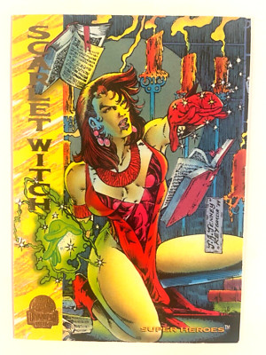 Marvel Universe 1994 Trading Card # 162 Scarlet Witch Wanda Maximoff Avengers