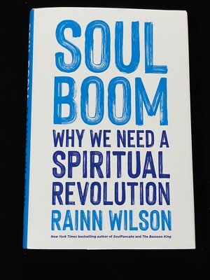 Rainn Wilson ''Dwight Schrute The Office'' ''Soul Boom'' Hardcover Book New HC/DJ