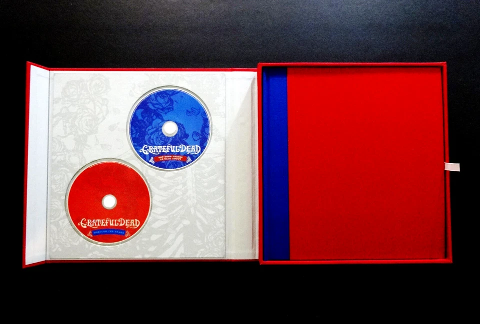 Grateful Dead Scrapbook Deluxe Limited Edition of 5000 DVD CD Hardcover Book New - Image 2 of 4