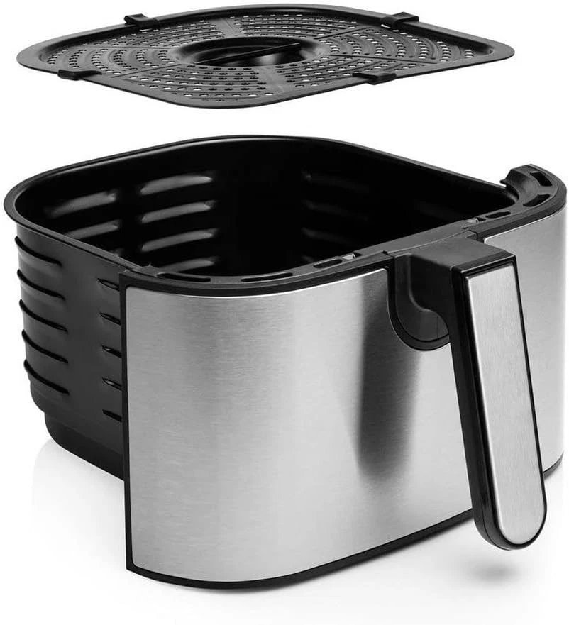 PRINCESS Friggitrice ad aria calda 4,5 L Singolo Nero Argento Indipendente 1500W - Immagine 3 di 4