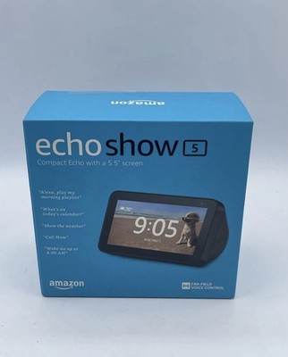 Amazon Echo Show 5 (3rd Generation) Smart Speaker Alexa 5.5'' Screen Black