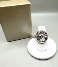 Sterling Silver Mother-of-Pearl Butterfly Ring Size 8 NWT