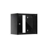 HäNgeschrank Rack 10 6U 300Mm GlastüR 010-060-300-012