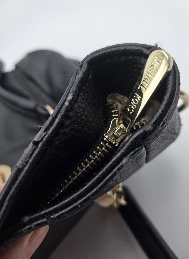 Michael Kors Fulton 邮差包 皮革 MK Monogram 包 - 查看说明 — 第 2/4 张图片