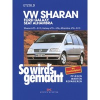 Seat Alhambra I Typ 7V/7M 1996-2010 So Wird's Gemacht Reparaturhandbuch Etzold