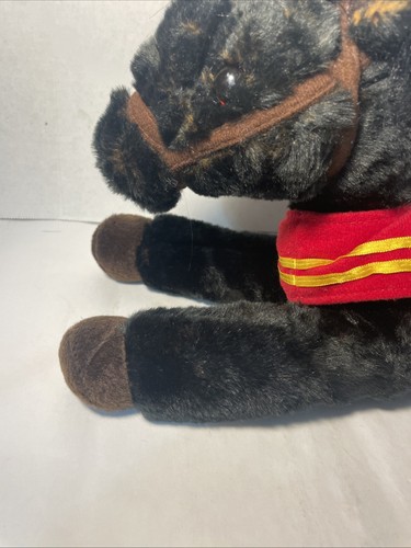 WELLS FARGO Legendary Pony "MIKE" 2016 Black Horse Plush Stuffed Animal Toy - Picture 4 of 9