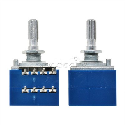 Potentiometer 100K Log   Audio   Volume Control Pot Stereo W Loudness #md