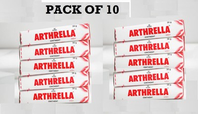 Charak Arthrella Ayurvedic Ointment   300 g (10×30 g) for Joint & Muscle Comfort