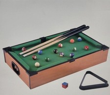 Tabletop Billiards Super Fun Classic Mini Pool Table 20" x 12"