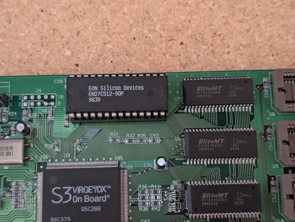 Vintage Sparkle SP325A Graphics Video Card S3 ViRGE/DX 86C375 VGA Feature - Image 3 of 4